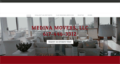 Desktop Screenshot of medinamovers.com
